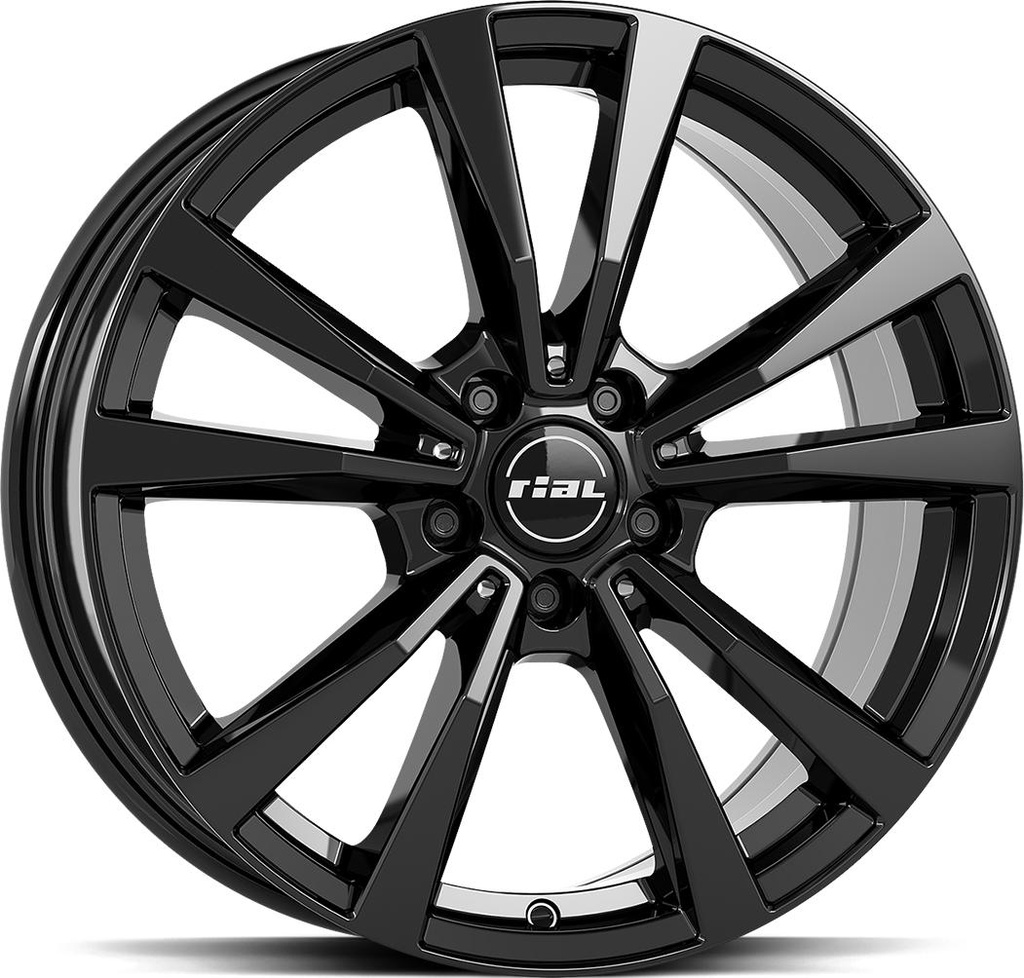 RIAL M12X DIAM BLACK 8x19 5/112 ET52 CB66.6