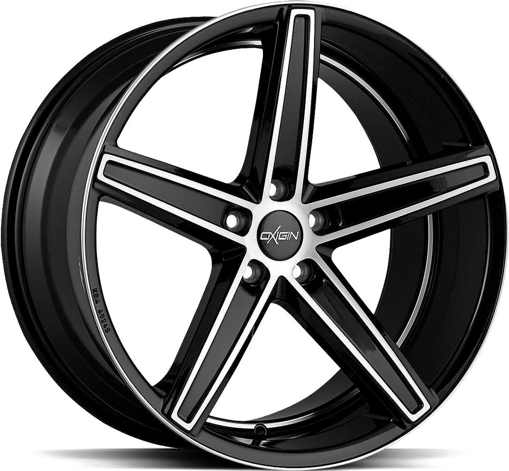 OXIGIN CONCAVE BLACK FULL POL 8.5x18 5/100 ET35 CB63.4
