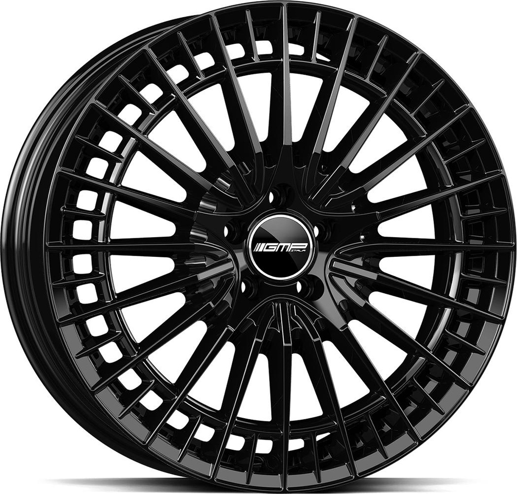 GMP QSTAR GLOSS BLACK 8x19 5/130 ET35 CB66.5