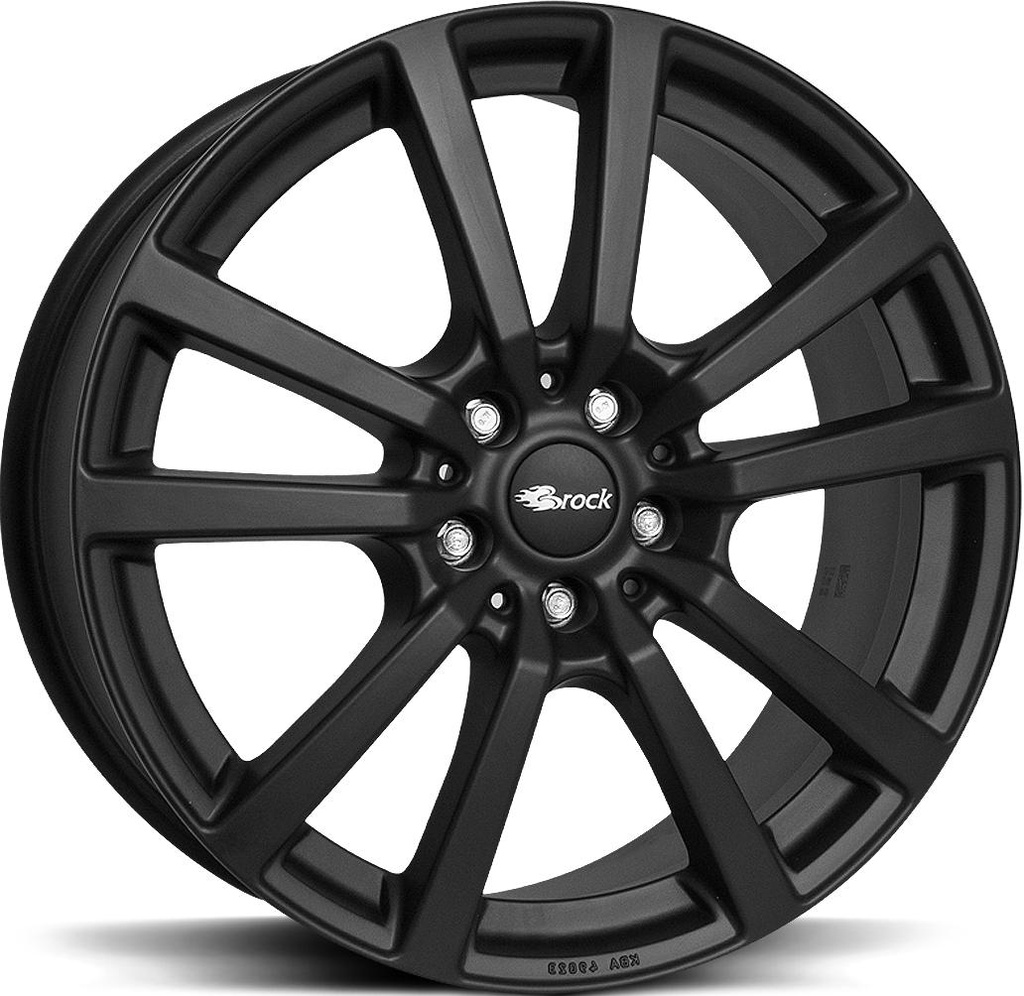 BROCK RC25T BLACK MATT 7.5x18 5/120 ET53 CB72.6