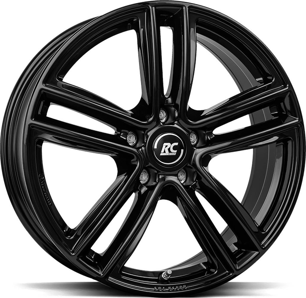 BROCK RC27 SHINY BLACK 7x17 5/112 ET54 CB66.7