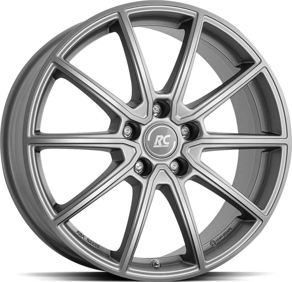 BROCK RC32 FERRIC GREY MATT 7.5x18 5/112 ET51 CB57.1