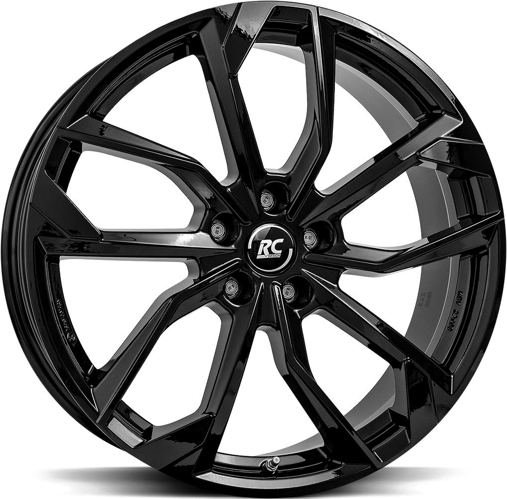 BROCK RC34 SHINY BLACK 7x17 5/114.3 ET53 CB67.1