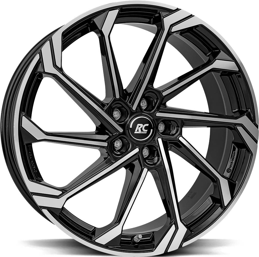 BROCK RC36 BLACK FULL POL 8x19 5/130 ET43 CB66.6