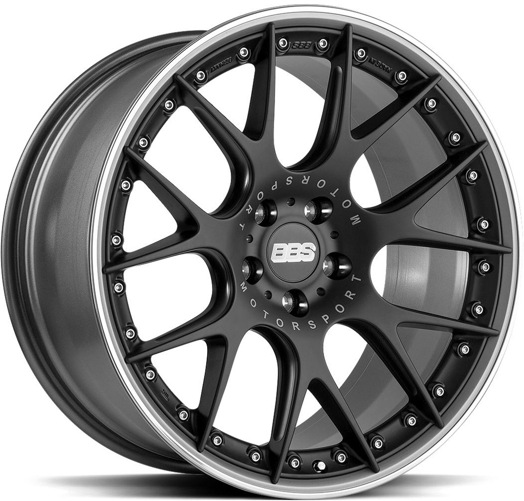 BBS CH-RII SATIN BLACK 10.5x22 5/112 ET48 CB82