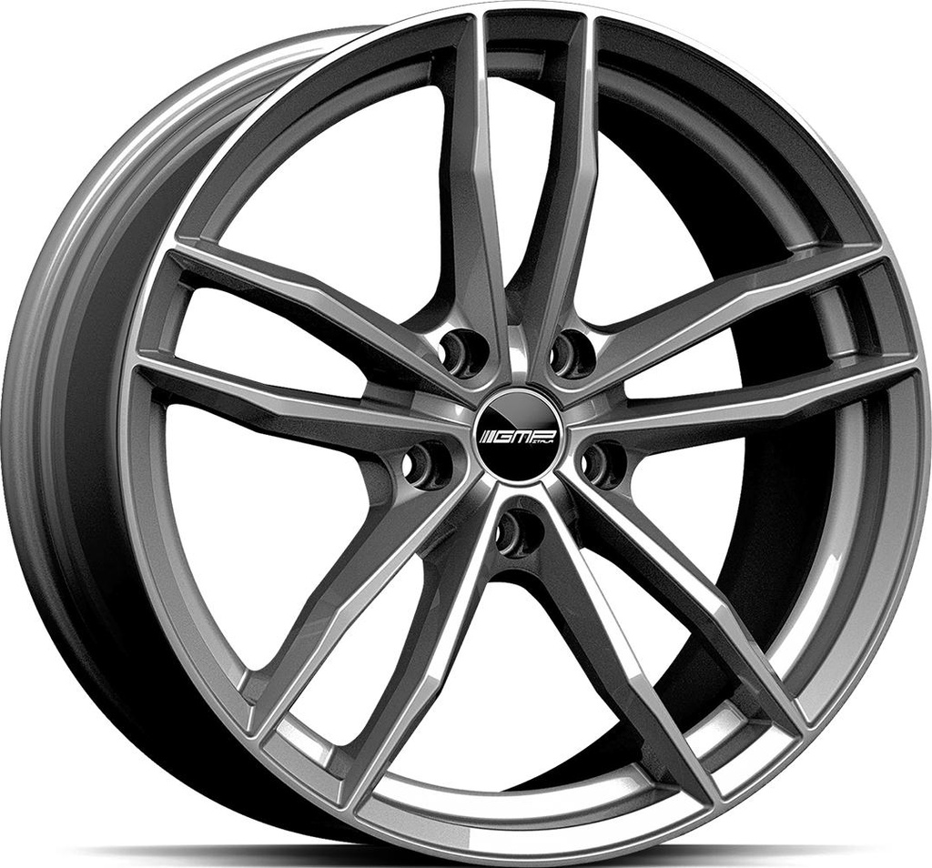 GMP SWAN GLOSS ANTHRACITE 7.5x17 5/108 ET30 CB65.1