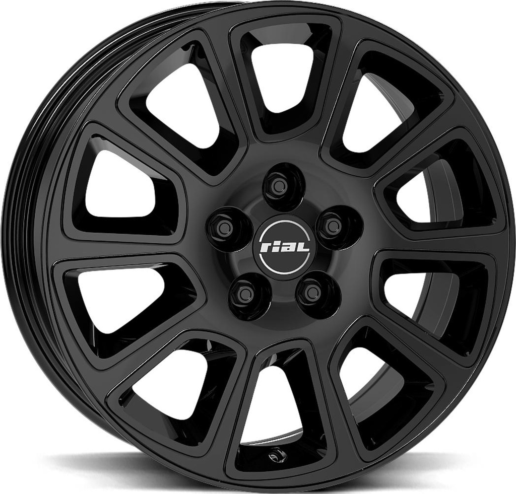 RIAL TRANSPORTER 2 DIAM BLACK 6x16 5/112 ET30 CB66.6