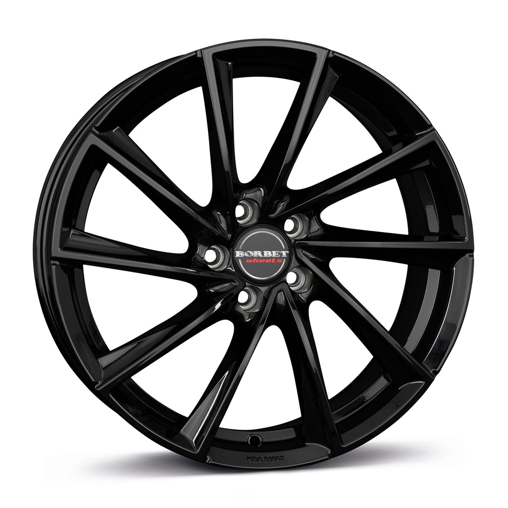 BORBET VTX BLACK GLOSS 7.5x19 5/112 ET30 CB66.6