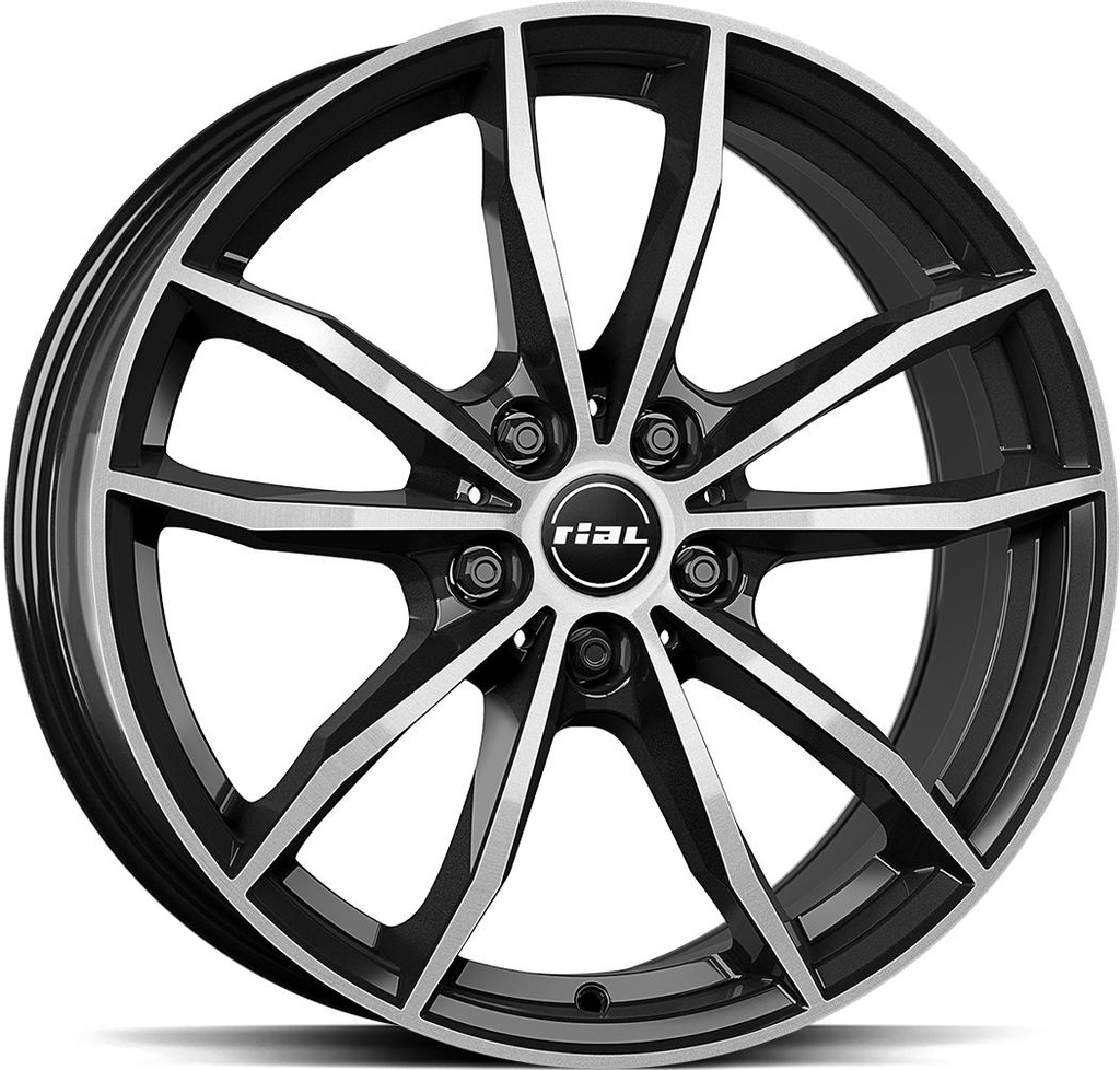 RIAL X12 DIAM BLACK POL 8x19 5/112 ET47 CB66.7