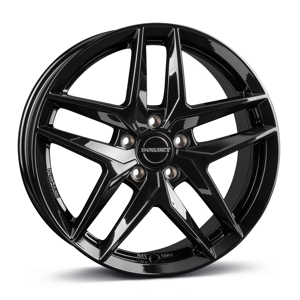 BORBET Z BLACK GLOSS 7.5x17 5/112 ET29 CB66.6