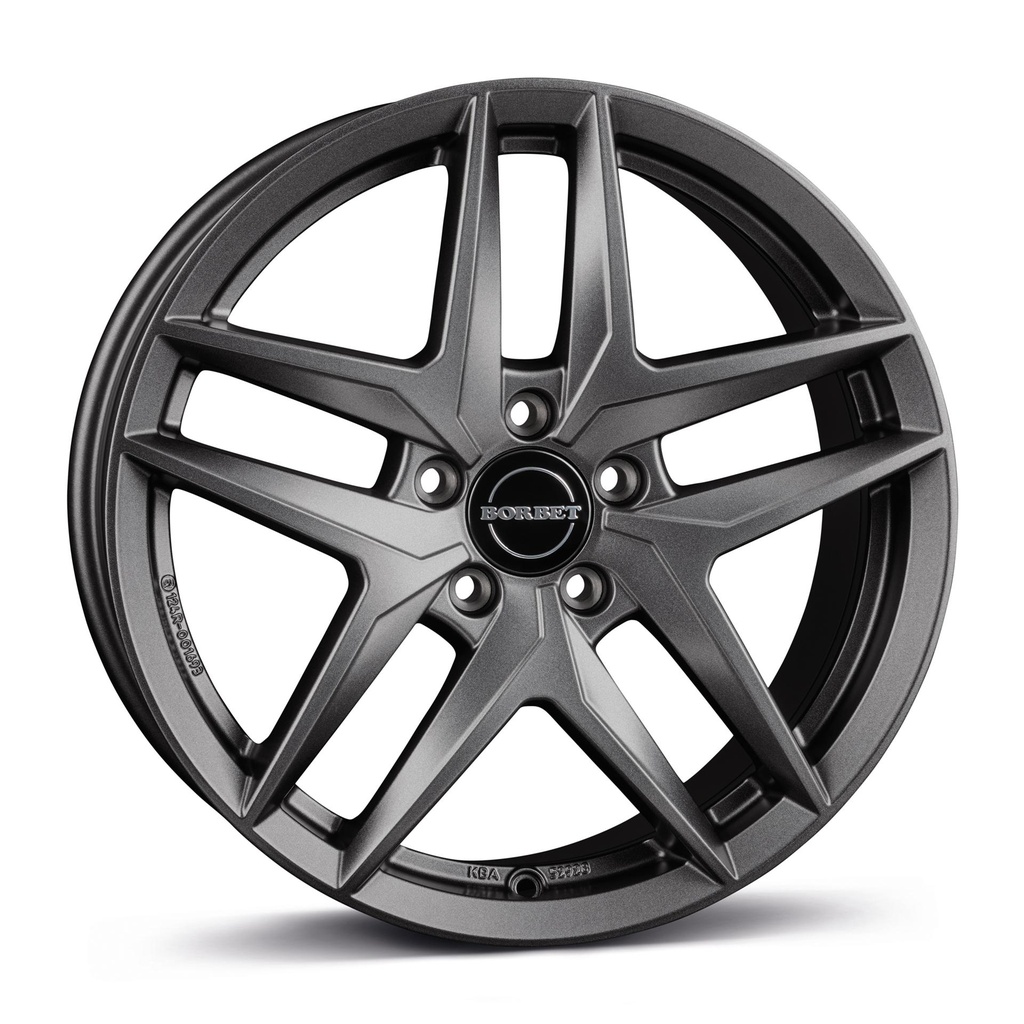 BORBET Z DARK GREY MATT 7.5x18 5/112 ET44 CB66.6