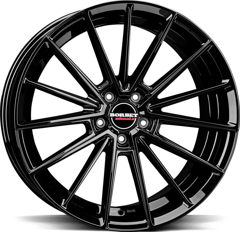 BORBET FB2DC BLACK GLOSSY 9x20 5/112 ET20 CB72.5