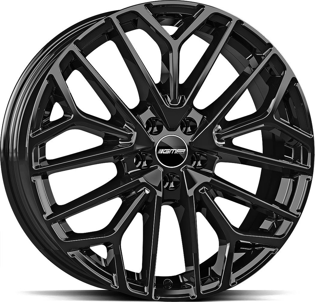 GMP MATERIA GLOSSY BLACK 8.5x21 5/130 ET35 CB66.5