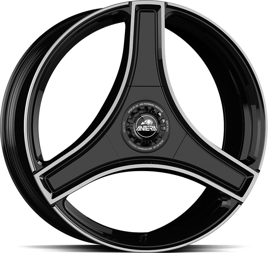 GMP A123 PIANO BLACK DIAM 9.5x22 5/108 ET35 CB63.4
