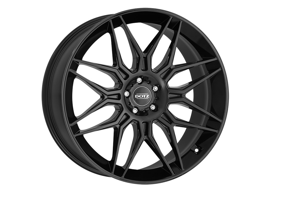 DOTZ LONGBEACH BLACK 9.5x22 5/108 ET36 CB63.4