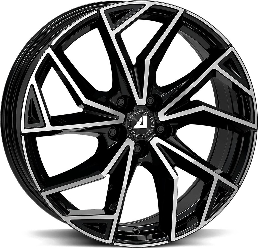 ALUTEC ADX.02 DIAM BLACK POL 7x17 5/108 ET42 CB65.1