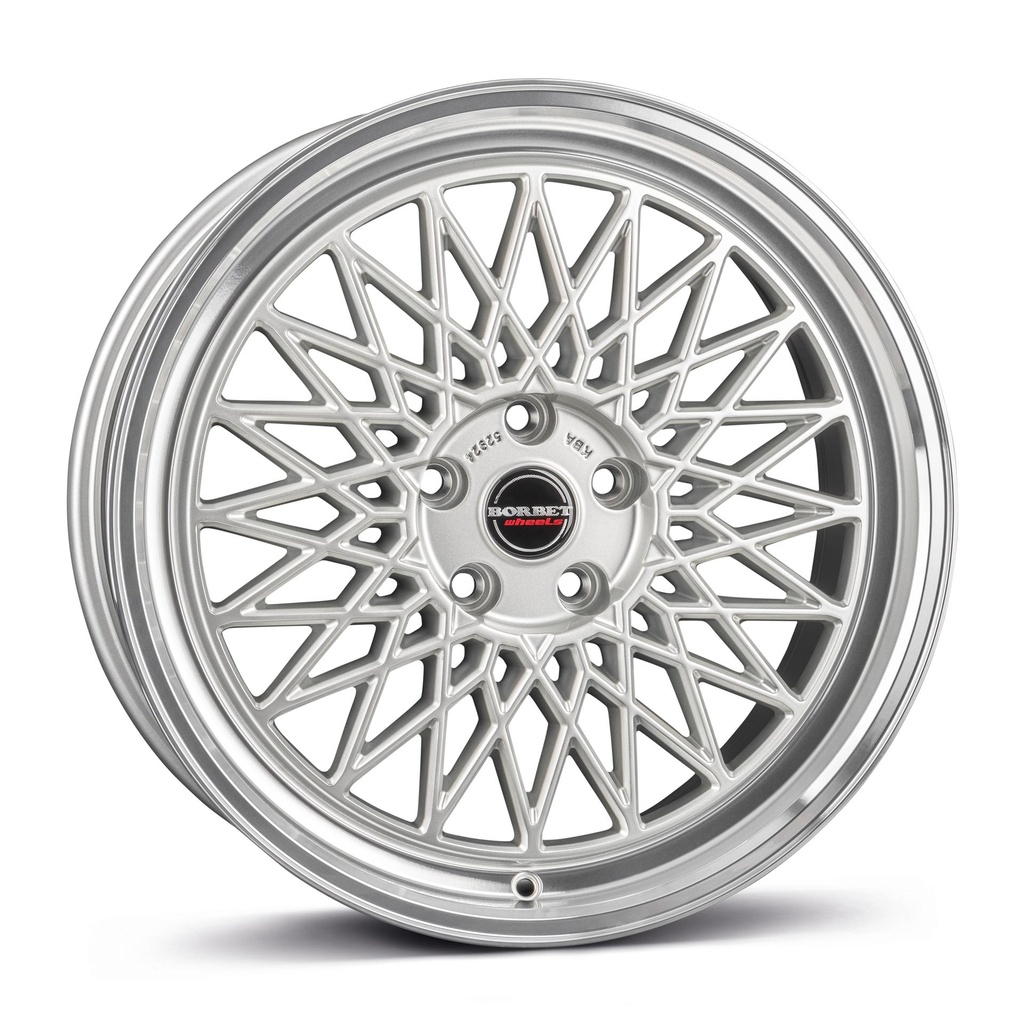 BORBET B SILV RIM POL 8x18 5/108 ET40 CB72.5