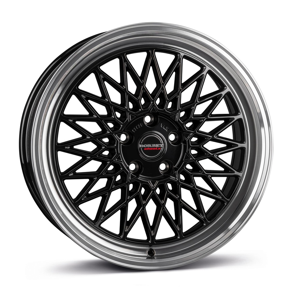 BORBET B BLACK RIM POL 8.5x19 5/114.3 ET40 CB72.5