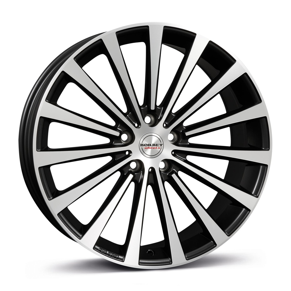 BORBET BLX BLACK POL MATT 8.5x20 5/112 ET24 CB66.6