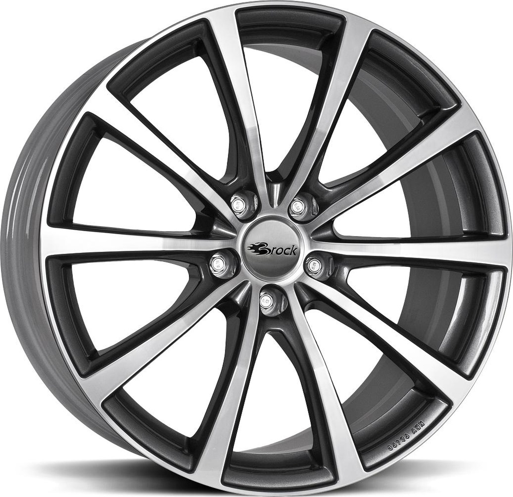 BROCK B32 TITAN FULL POL 10x22 5/120 ET26 CB72.6