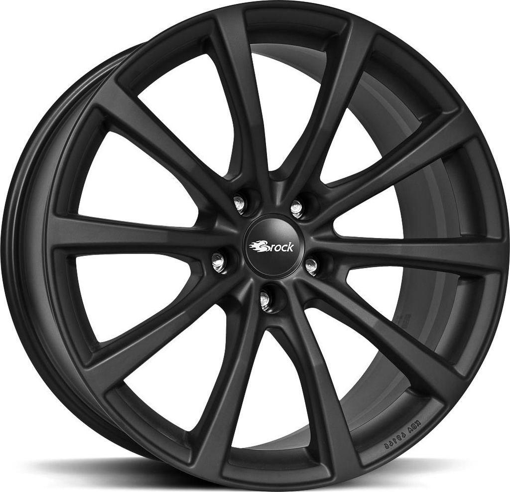 BROCK B32 BLACK MATT 11x22 5/112 ET15 CB66.6