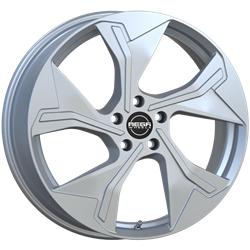 MEGA WHEELS TRITON DARK SILVER 7.5x18 5/108 ET47 CB63.3