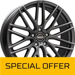 MEGA WHEELS CETUS ANTHRACITE GREY 7.5x17 5/100 ET35 CB57.1