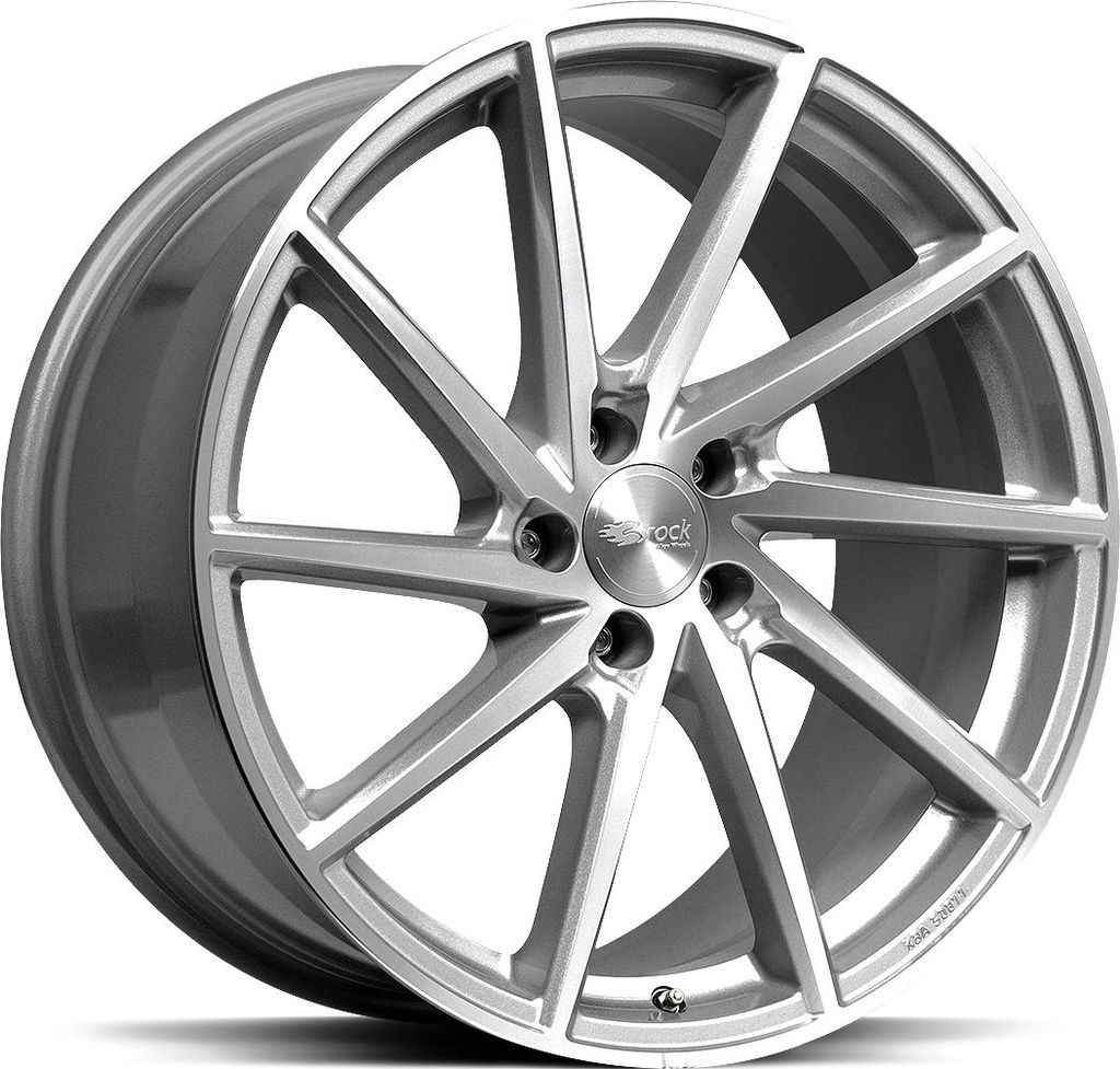 BROCK B37C CRYSTAL SILV POL 9.5x20 5/120 ET32 CB74.1