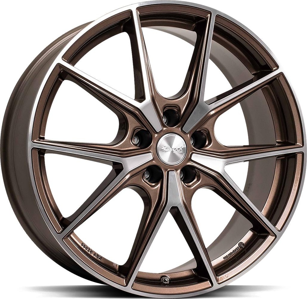 BROCK B40 BRONZE COPPER FULL POL 8x19 5/112 ET50 CB57.1