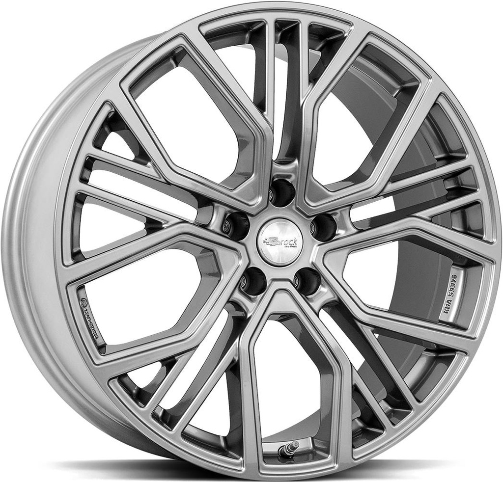 BROCK B41 FERRIC GREY 8.5x21 5/112 ET30 CB66.6