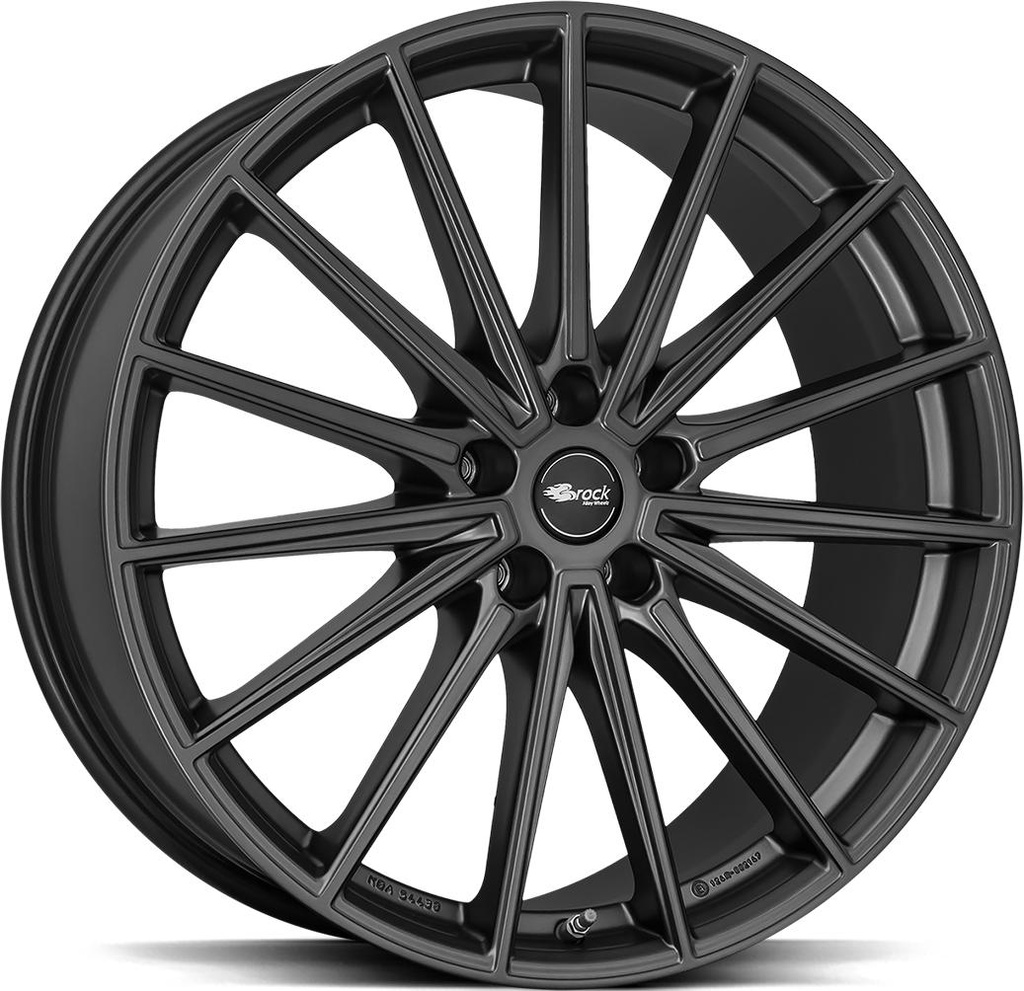 BROCK B43 COSMIC GREY MATT 9x20 5/112 ET42 CB57.1