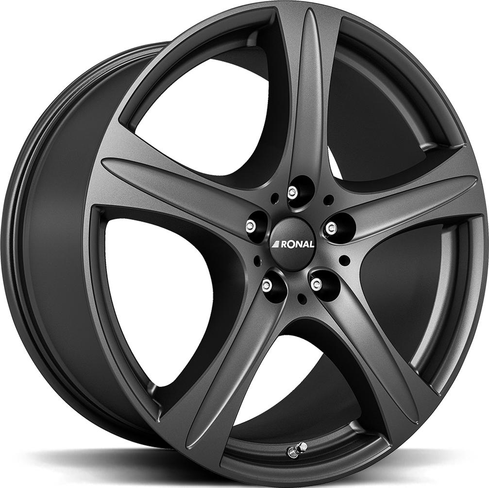 RONAL R55 SUV BLACK MATT 9x19 5/120 ET43 CB72.5