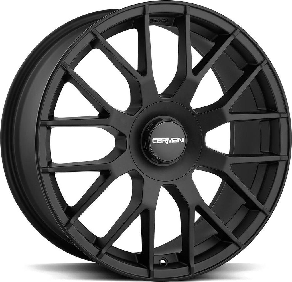 OXGIN HUGO BLACK MATT 9.5x20 5/112 ET25 CB66.7