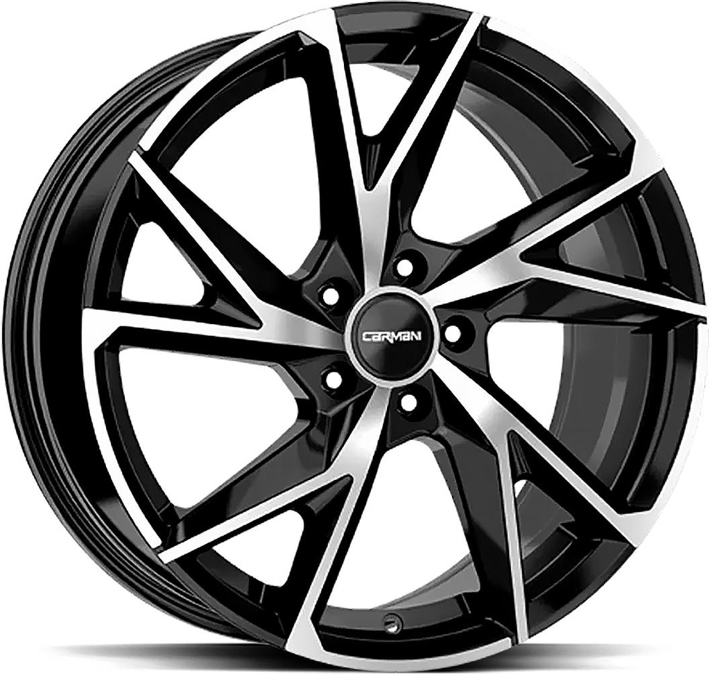 OXGIN RUDI BLACK POL 8x18 5/112 ET39 CB66.6