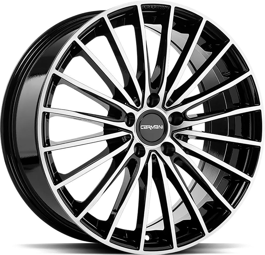 OXGIN KARL BLACK POL 8x19 5/112 ET43 CB66.6