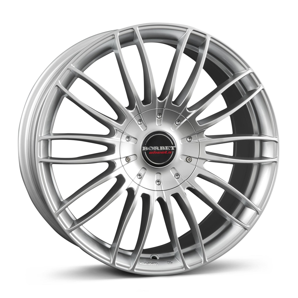 BORBET CW3 STERLING SILV 9x21 5/130 ET55 CB84.1