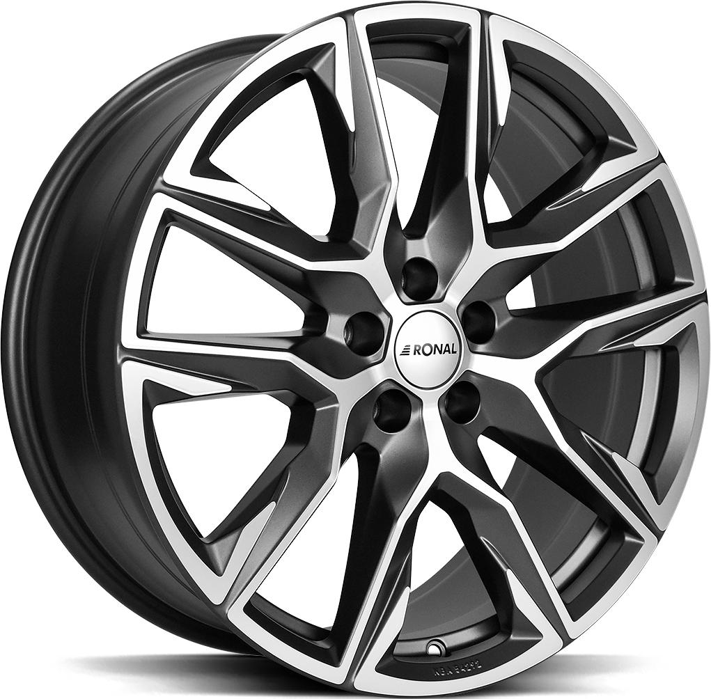 RONAL R71 ORBIT GREY MATT FRONT CUT 8.5x20 5/108 ET45 CB68