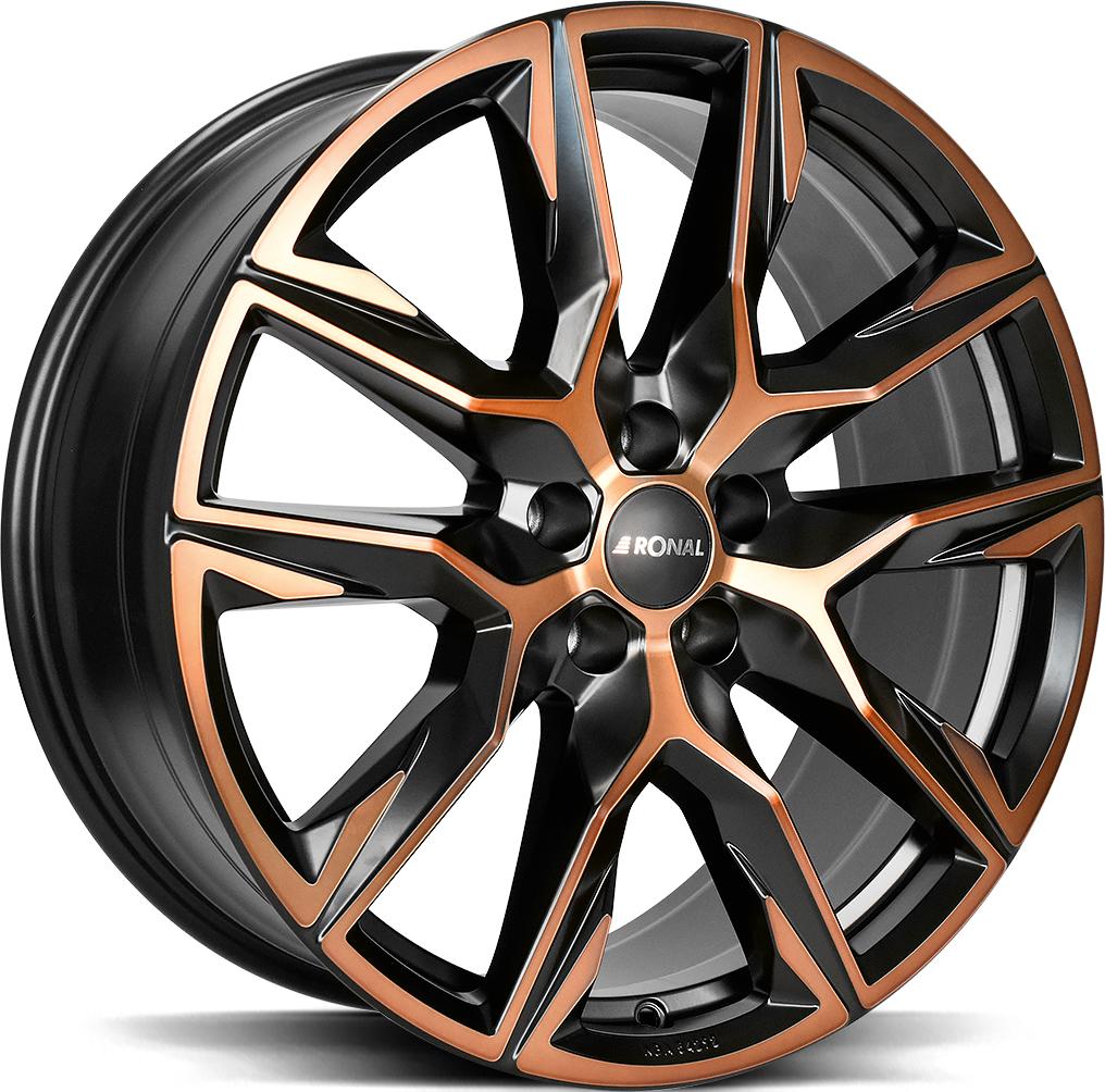 RONAL R71 JET BLACK COPPER MATT FRONT CU 8.5x20 5/108 ET45 CB68