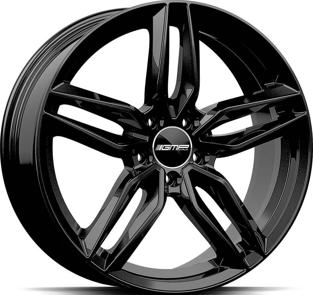 GMP FASTEN GLOSS BLACK 8.5x20 5/112 ET25 CB66.6