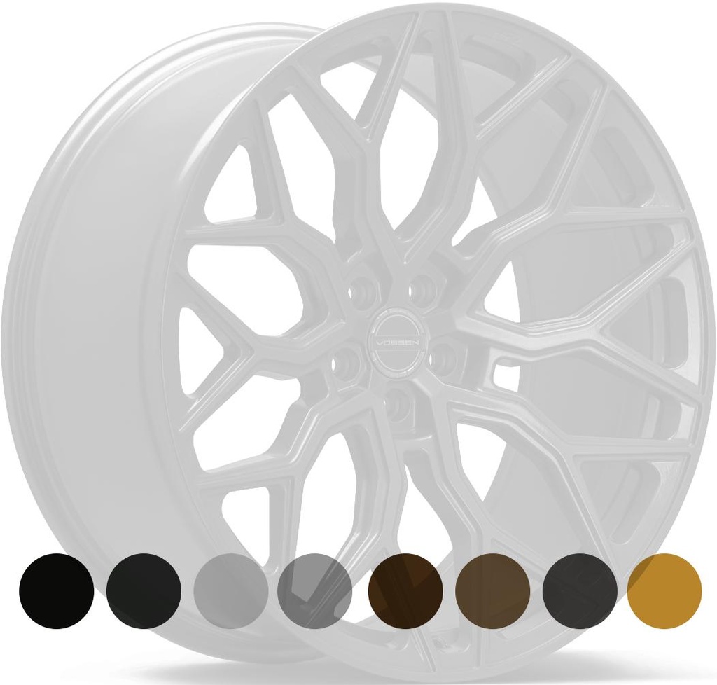 VOSSEN HF2 GLOSS BLACK 11x20 5/120 ET40 CB66.9