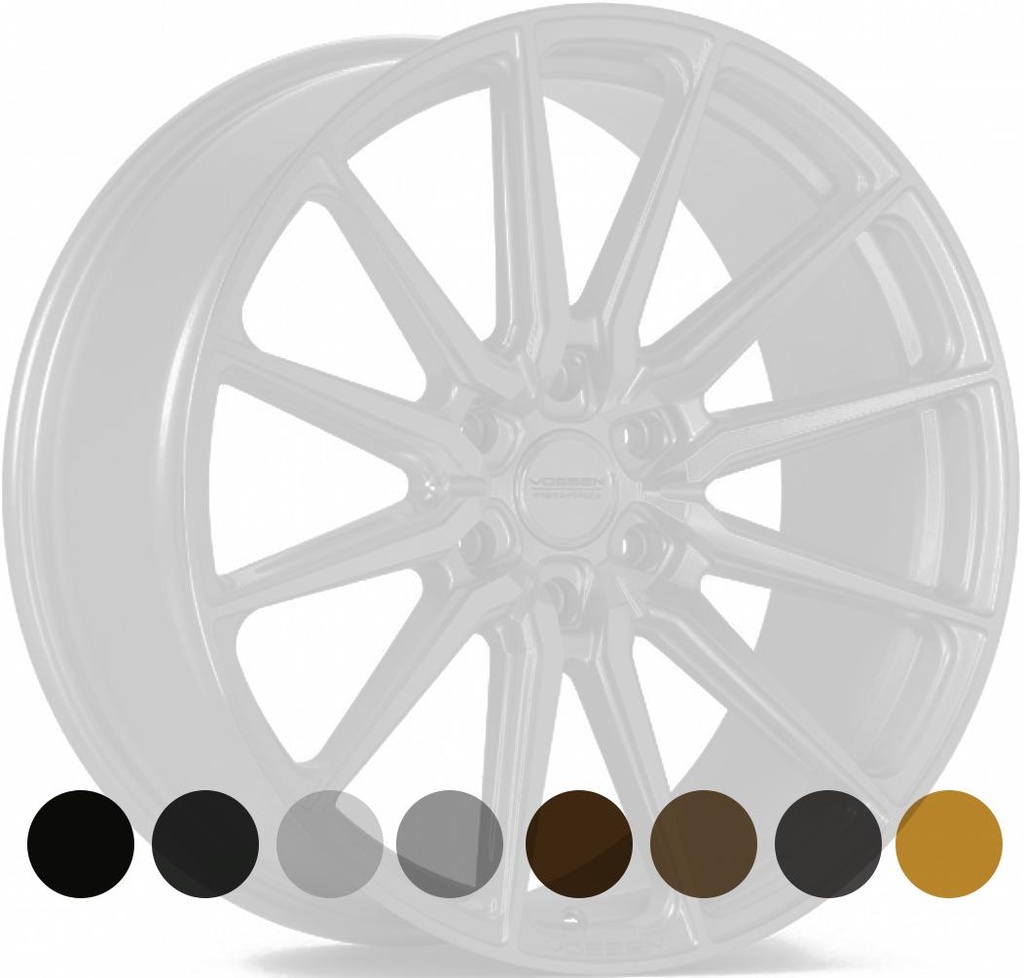 VOSSEN HF6.1 SATIN BLACK 10x24 6/135 ET25 CB87.1