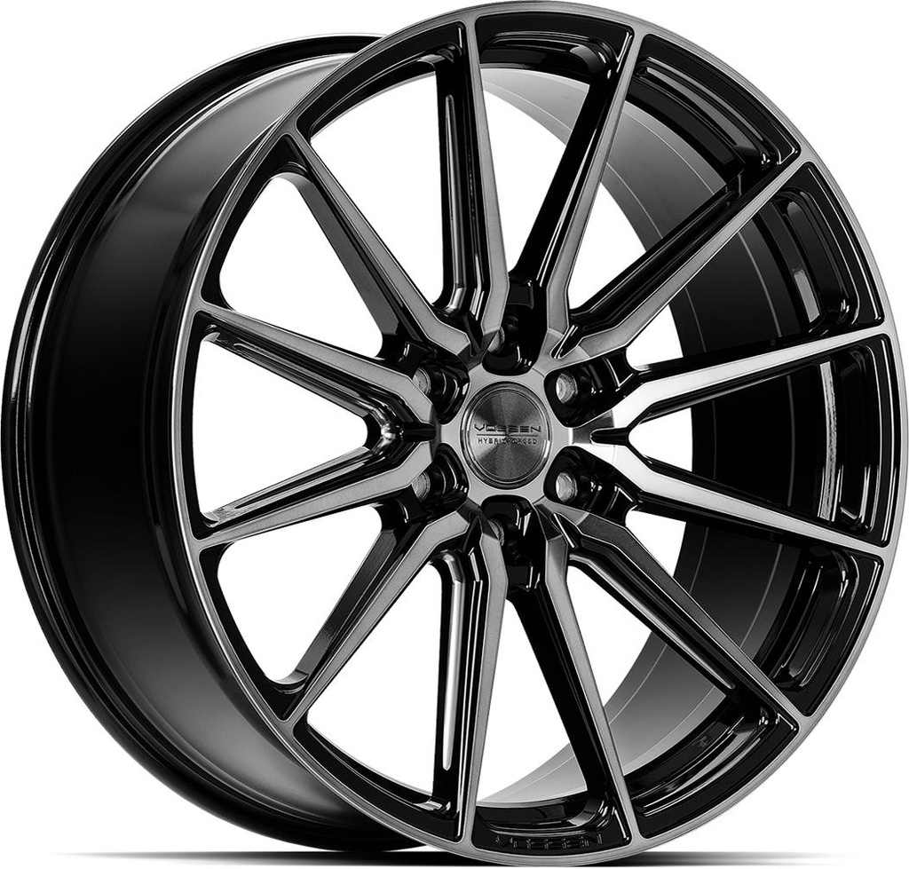 VOSSEN HF6.1 TINTED GLOSS BLACK 10x24 6/139.7 ET25 CB106.1