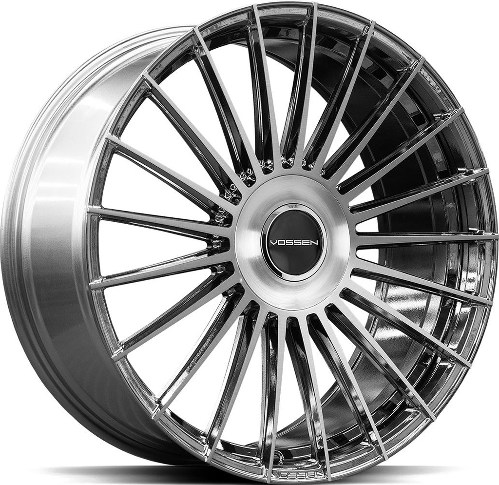 VOSSEN HF8 BRUSH BLACK DIAM 10x24 5/130 ET15 CB84.1