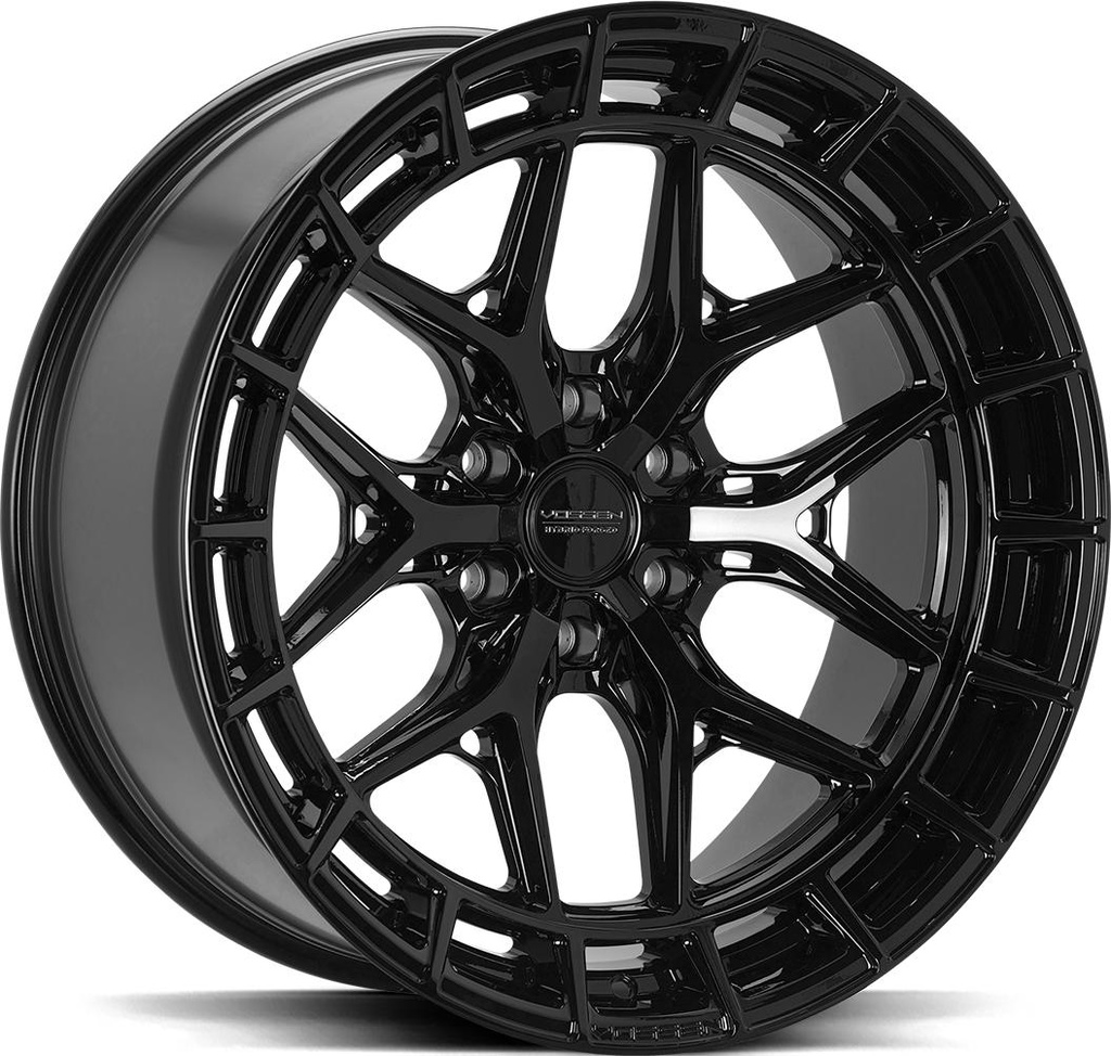 VOSSEN HFX1 GLOSS BLACK 10.5x22 5/130 ET20 CB84.1
