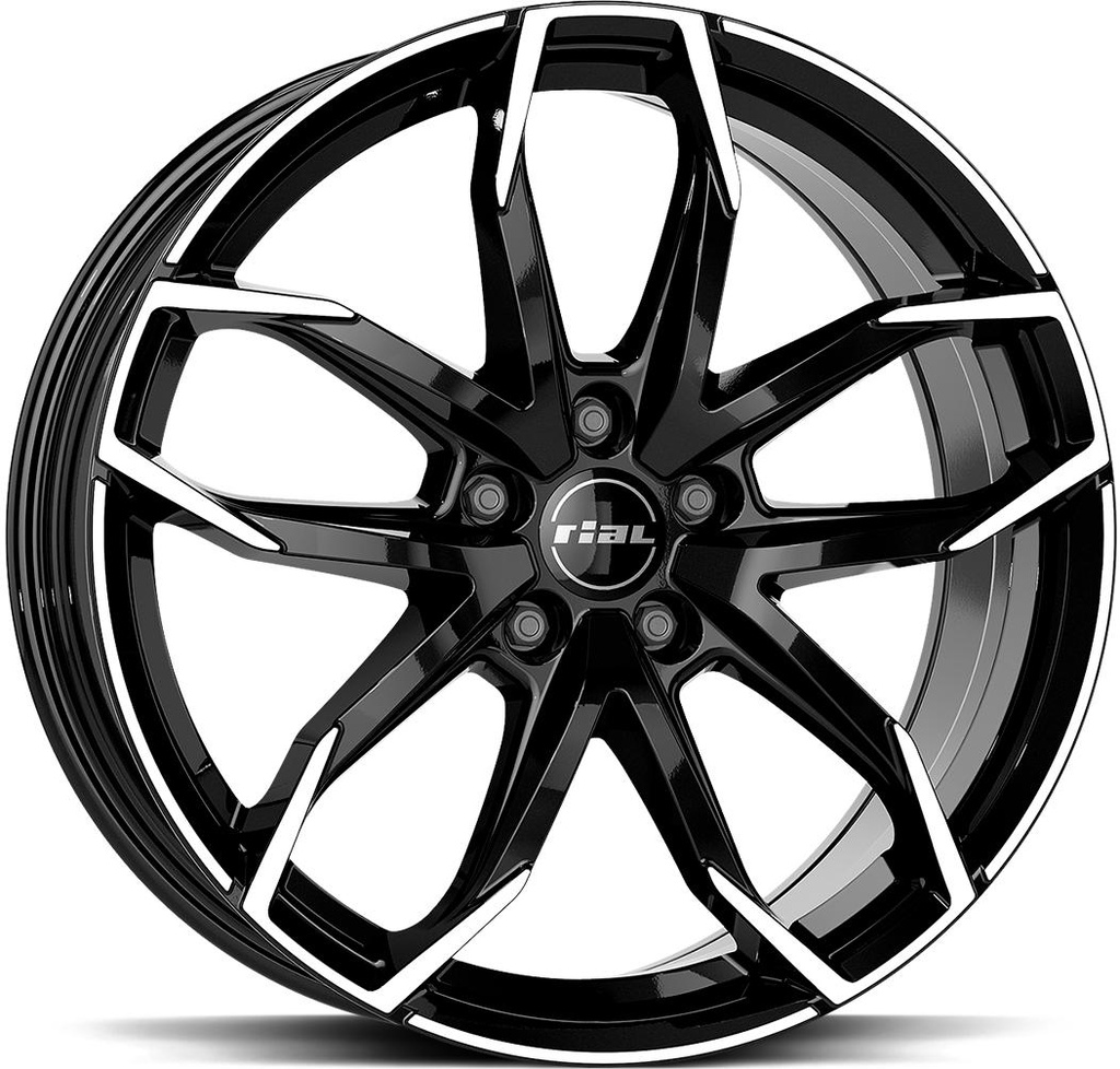 RIAL LUCCA DIAM BLACK POL 8x20 5/114.3 ET36 CB70.1