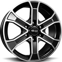 BROCK RC31 BLACK FULL POL 7x16 6/139.7 ET46 CB67.1