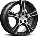 SPATH SP01 TRAILER BLACK MATT POL 6.5x16 4/100 ET33 CB56.6