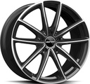 GMP TITAN BLACK DIAM 9.5x21 5/130 ET46 CB71.6