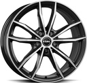 RIAL X12 DIAM BLACK POL 8x19 5/112 ET39 CB66.6