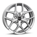 BORBET Y CRYSTAL SILV 7.5x17 5/108 ET45 CB72.5